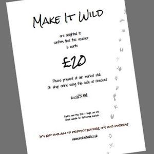 Make it Wild Gift Voucher